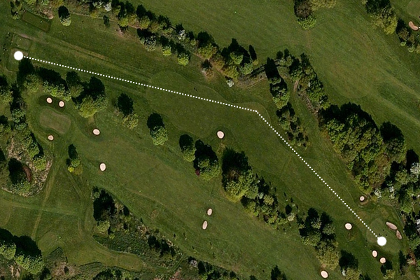 flixton course aerial photo